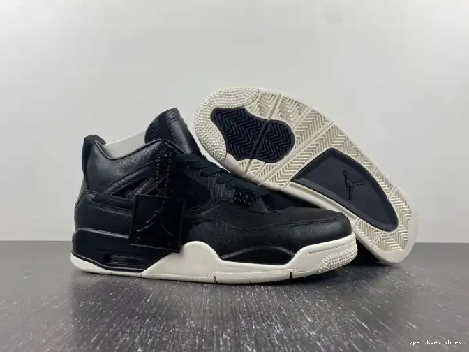 Rep Black Hair 4 Pony Jordan 819139-010 Retro 0509